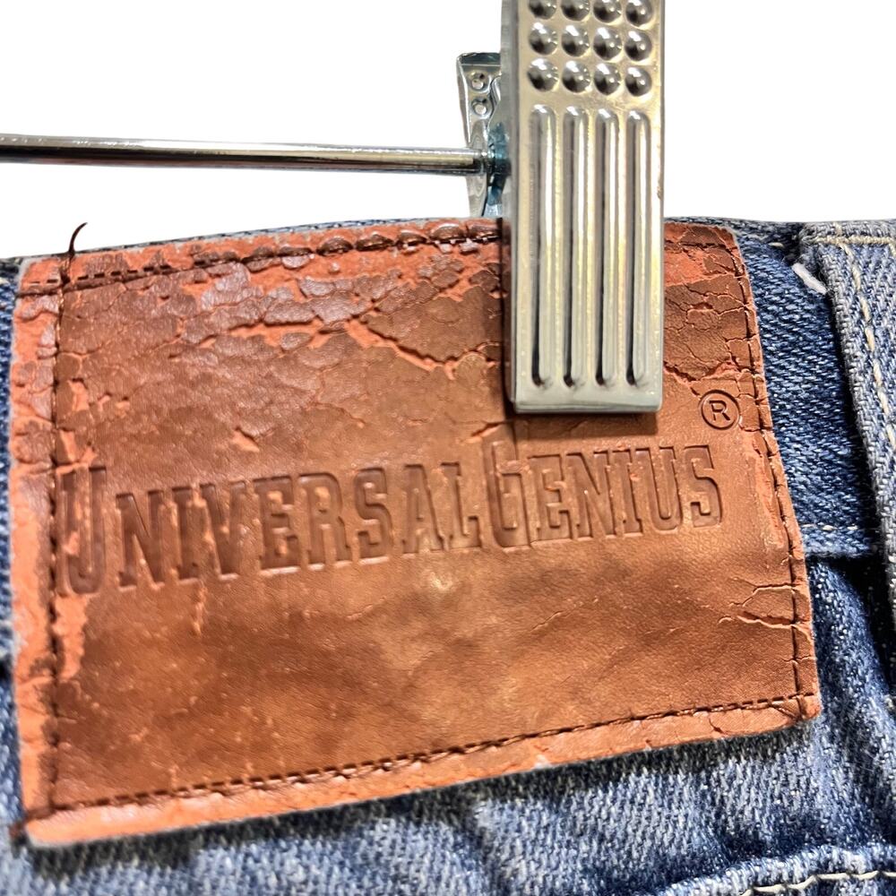 Universal Genius Distressed Ripped Denim Jeans Mens 32 X 32 - Picture 7 of 9